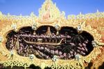 Dragon Boat, Buddha, Rose Parade, Pasadena, Longboat, 1960s