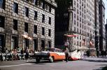 Ford Fairlane, Car, automobile, vehicle, German American Parade, summer, Manhattan, New York City, 1950s
