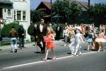 Marching, Girls, Boys, Tutu, Dress, Man, Cowboy, Shriner, 1950s
