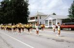 Marching Band, Sulfer Springs Sesquicentennial Parade, Tiro-Auburn, Ohio, July 1983, 1980s