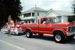 Ford Pickup Truck, float, Sulfer Springs Sesquicentennial Parade, Tiro-Auburn, Ohio, July 1983, 1980s