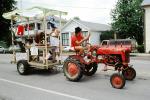 McCormick Farmall Tractor, Hot Dog Maker, meat grinder, Sulfer Springs Sesquicentennial Parade, Tiro-Auburn, Ohio, July 1983, 1980s, PFPV07P06_01
