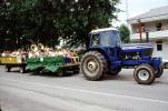 Band, Trailer, Ford 9700, Tractor, Tiro-Auburn Parade, Ohio, 1980s