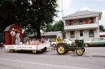 Farm Scene, barn, American Gothic, Sulfer Springs Sesquicentennial Parade, Tiro-Auburn, Ohio, July 1983, 1980s