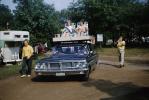 Ford, Float, Campground, Ford car, automobile, vehicle, September 1964, 1960s, PFPV08P01_11