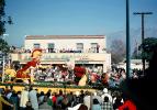 Trojan Float, ducks, Benedici & Benedict, Crowds, people, AAWU, A Scented Adventure, Trojan, University of Southern California, USC, January 1968, 1960s, PFPV08P09_06
