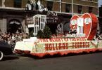 Holland Furnace, Heart Float, Parade in Holland Michigan, 1950s
