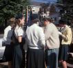Girl Scouts, Memorial Day Parade, Bernardsville, 1950s, PFPV09P02_14