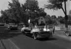 Girls at a Parade, Parade, 1959 Ford Fairlane, car, float, 1950s, PFPV09P04_07