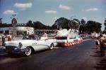 1955 Buick Special, Sinclair Gas Station, car, Float, Pine Lake, 1950s