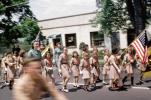 Brownies Marching, Color Guard, June 1965, 1960s, PFPV09P05_13
