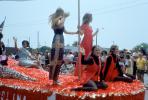 Mod Dress women on a float, 1960s