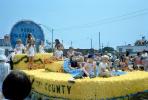 Kids on a Horray County Parade Float, 1960s