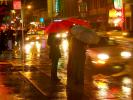 Umbrellas in the Rain, Broadway, North-Beach, PFSD01_013