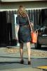 Woman Walking, purse, high heels, legs, dress, New York City, PFSD01_073