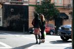 Crosswalk, Women, Cars, Street, PFSD01_160