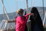Woman wearing a Burqa, Burka, PFSD01_226