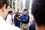 Crazy Preacher Preaching, Mentally Ill, Downtown Manhattan, Wall Street