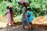 Girls Walking, Sri Lanka, PFSV01P12_19C