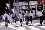 Crosswalk, Ginza District, Tokyo, PFSV03P07_05