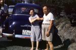 Woman, Man, Chevrolet Car, Japan, 1940s