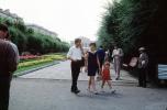Man, Woman, Child, Walking, Husband, Wife, Daughter, Keinerovo, Siberia, Russia