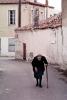 Woman Walking with Cane, Politika, Greece, PFSV05P10_18