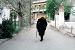 Woman Walking with Cane, Politika, Greece