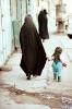 Woman walking, hajib, hadjib, Iran, PFSV05P15_15