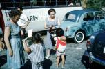 Girl, Women, Cars, Automobile, Vehicles, September 1962, 1960s, PFSV08P05_10