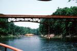 Bridge, River, Trees, forest, water, arch, Busch Gardens, PFTV03P09_13