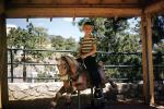 Boy, Horseride, Horse, ride, 1950s, PFTV03P13_10
