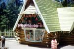 A-Frame, Fairytale, Log Cabin, Santa's Village, Scotts Valley, Santa Cruz County, 1950s