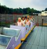 Little kids Roller Coaster, Mini Rollercoaster, Boy, Girl, 1960s