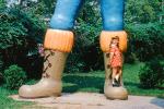 Girl, Giant Boots, Musselman, Fantasyland, Gettysburg, Pennsylvania, PFTV04P03_19B