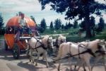 Cinderella, Midnight, Horses, Pumpkin Carriage, 1950s