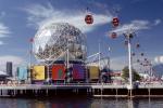 Geodesic Dome, Expo-86, (1986 World Exposition), Vancouver, 1980s, PFWV01P03_09B