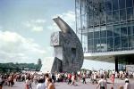 USSR Pavilion, Hammer and Cycle, Russia, Montreal Expo, Expo-67, 1967, 1960s, PFWV02P03_06