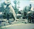 Sinclair Oil Pavilion, Tyrannosaurus Rex, Dinosaur, Dinoland, New York World's Fair, Trex, T-Rex, New York Worlds Fair, 1964, 1960s, PFWV02P04_09