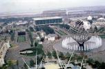 Unisphere, Flushing Meadows, Corona Park, Queens borough, Earth, Globe, New York Worlds Fair, 1964, 1960s, PFWV02P05_08