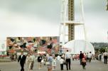 Mural, Seattle Worlds Fair, Century 21 Exposition, Seattle, Washington, 1962, 1960s, PFWV02P06_16