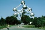 Atomium, Brussels World's Fair, 1958, 1950s