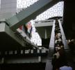 Escalator, Geodesic Dome, Montreal, Canada, 1960s, Montreal World's Fair, Expo-67, American Pavilion, Montreal Biosphere, Buckminster Fuller, PFWV03P03_13