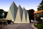 British Pavilion, Triangles, Brussels, Belgium, 1958, 1950s