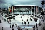 American Pavilion, Expo '58, Brussels, Belgium, 1958, 1950s
