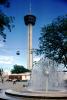 Water Fountain, aquatics, Tower of the Americas, HemisFair '68, San Antonio, USA, 1968, 1960s, PFWV03P09_08