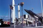 US Space Pavilion, Gemini, Titan II Mercury-Atlas, Rockets, NASA, spaceflight, New York Worlds Fair, 1964, 1960s, PFWV03P13_02B