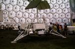 Surveyor Moon Lander, spacecraft, United States Pavilion, Geodesic Dome, PFWV04P06_07