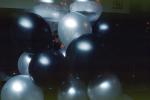 Helium Balloons, Woman, smiles, Birthday Party at WKPI Studios