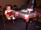 Chubby Boy, Shoes, Cake, Chair, Table, Cloth, 1950s